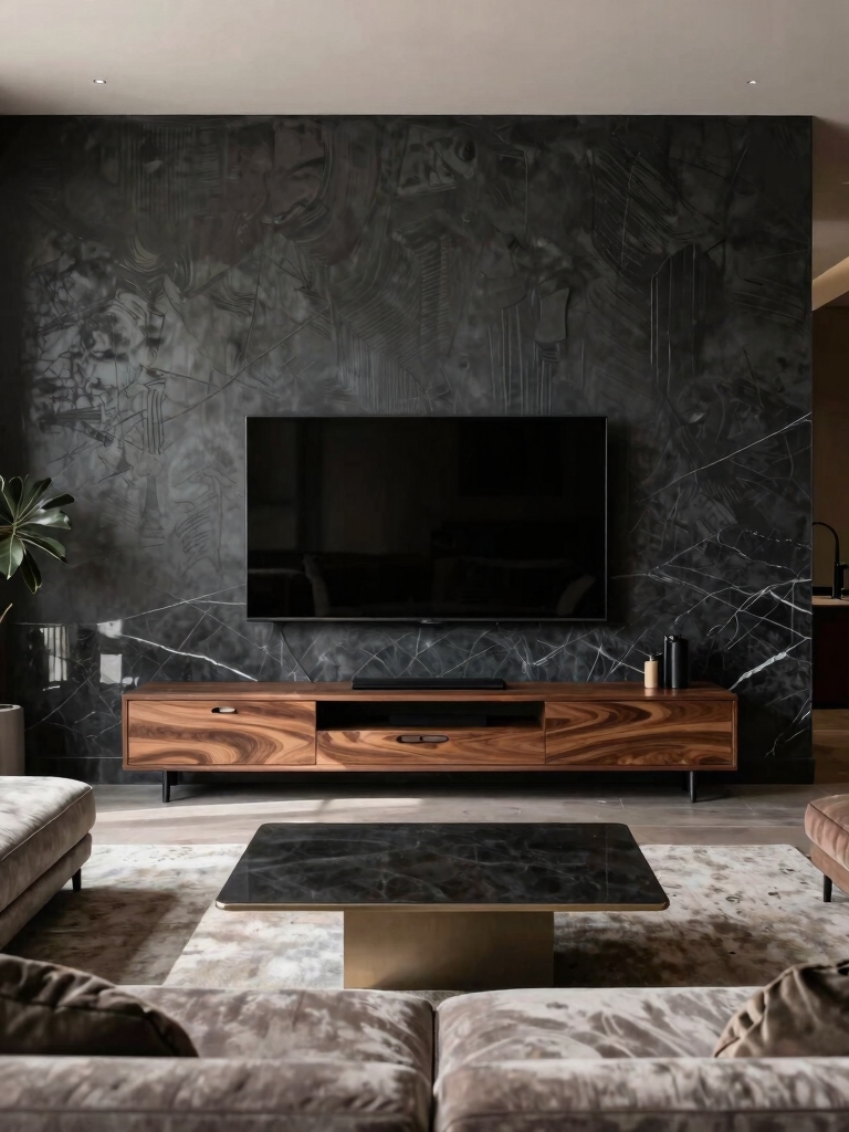 textured dramatic wall designs