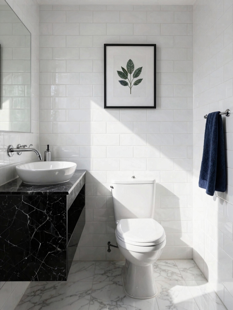 timeless crisp white subway tile