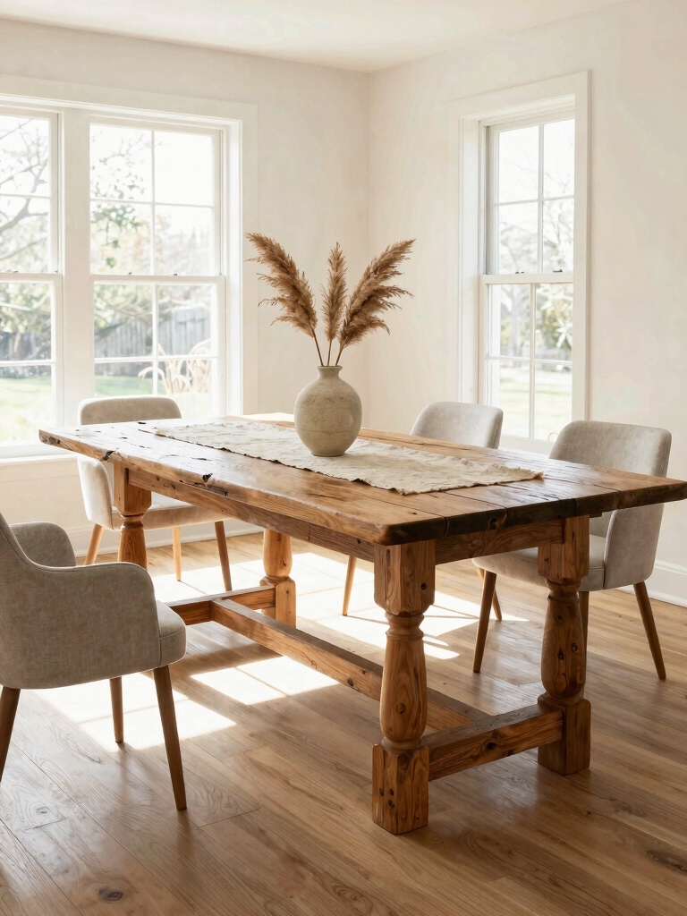 timeless functional farmhouse table