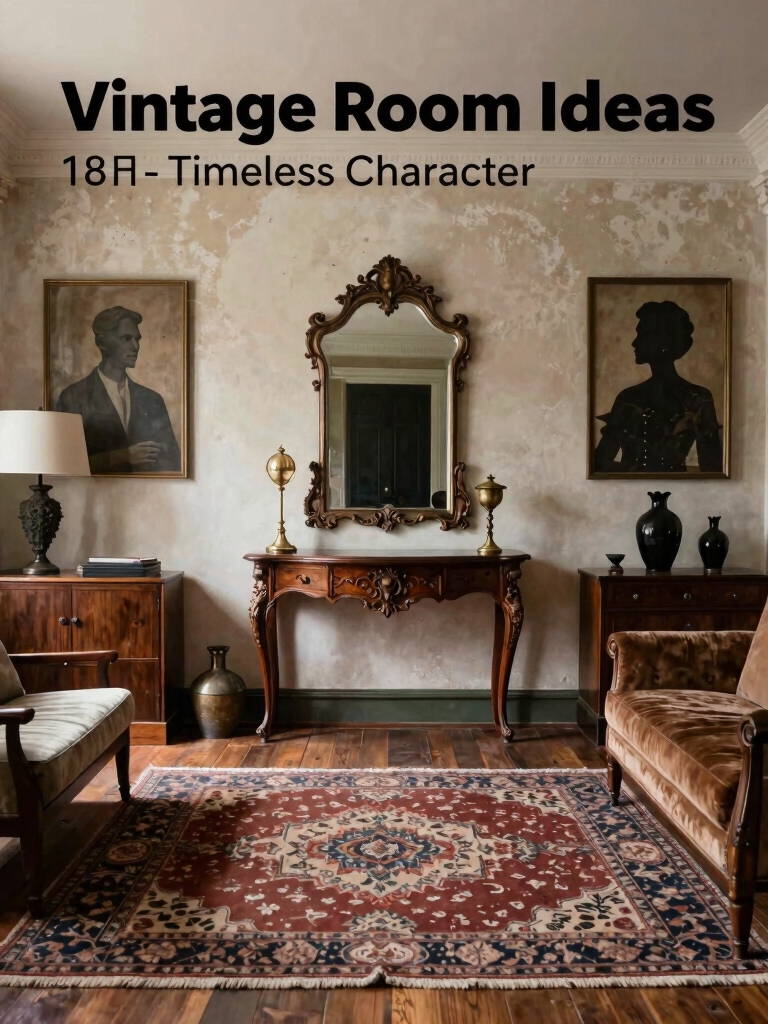 timeless vintage room designs