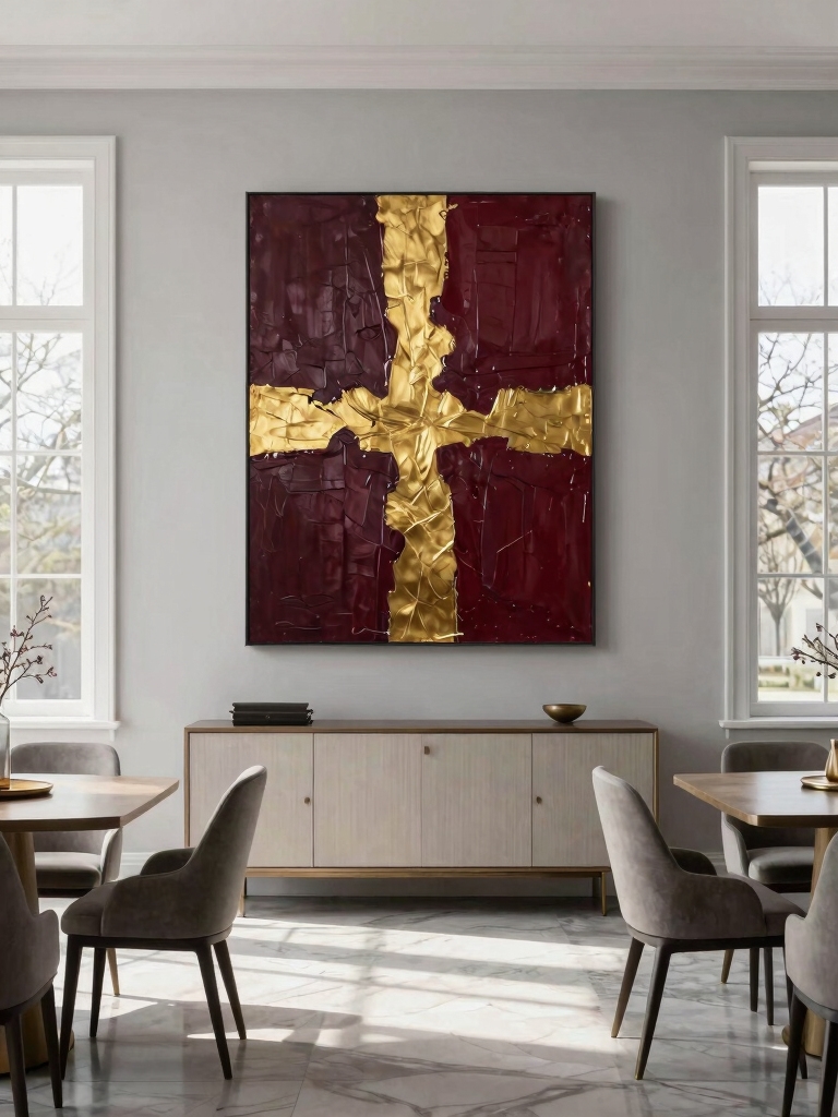 transform dining with artwork