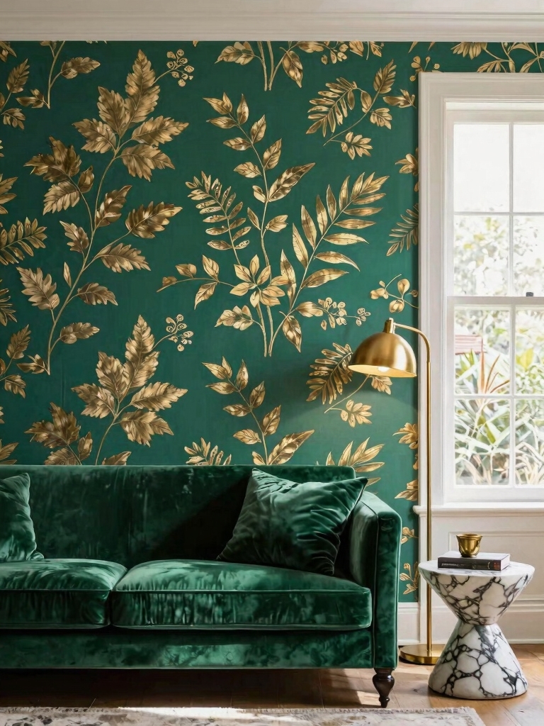 transform walls with wallpaper