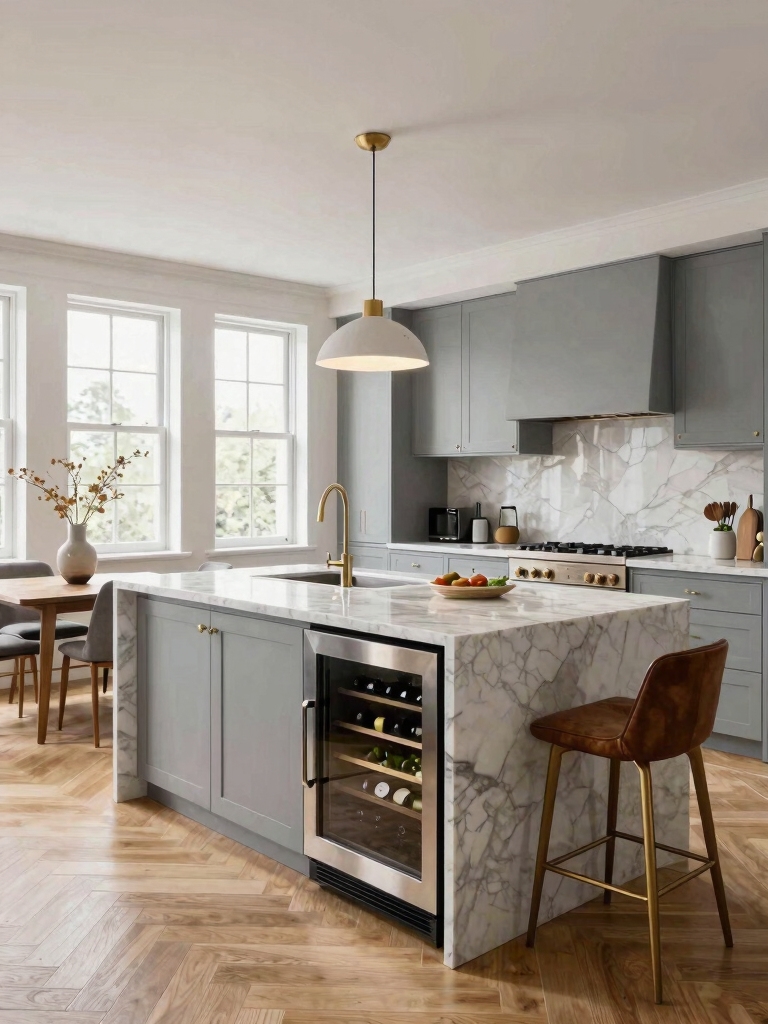 versatile kitchen island design