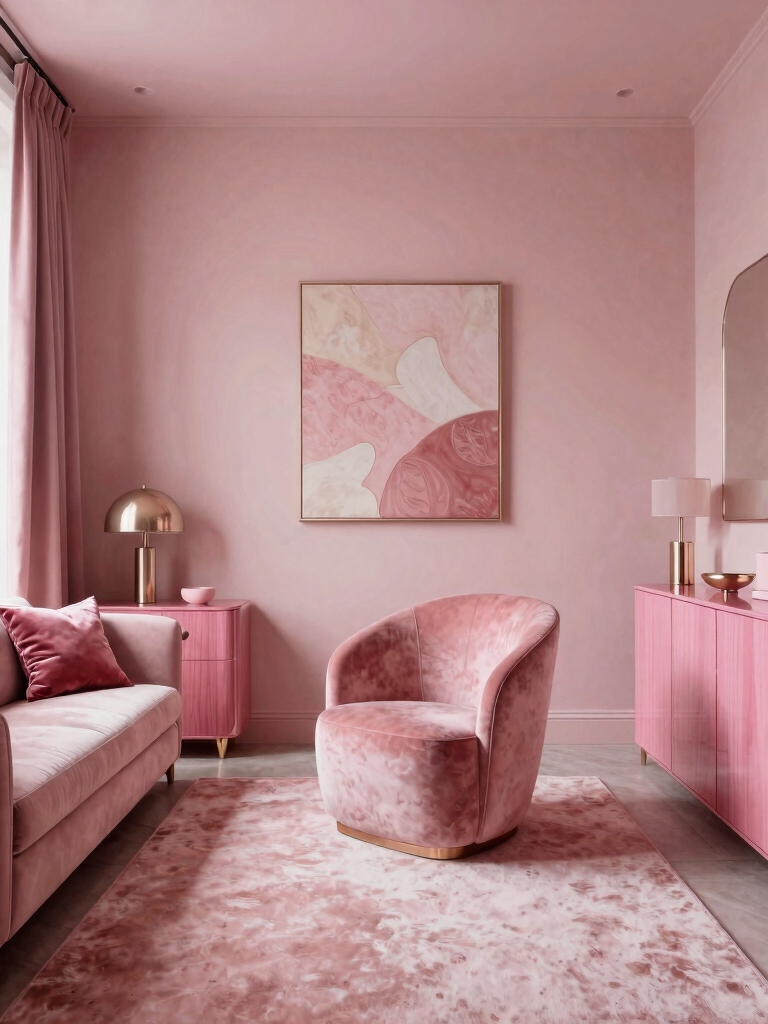 versatile pink in design