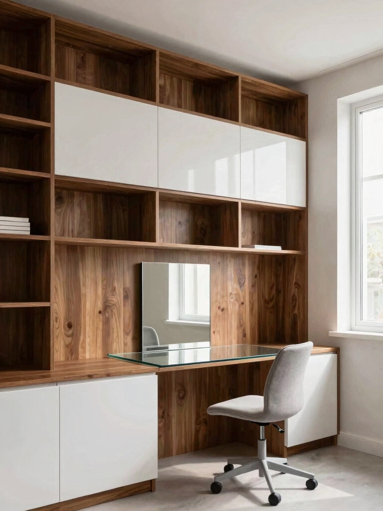 vertical storage maximizes space