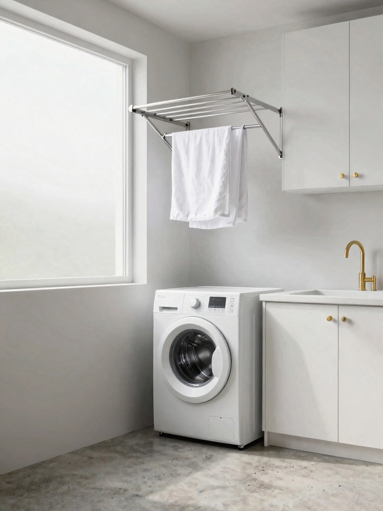 wall mounted drying rack installation