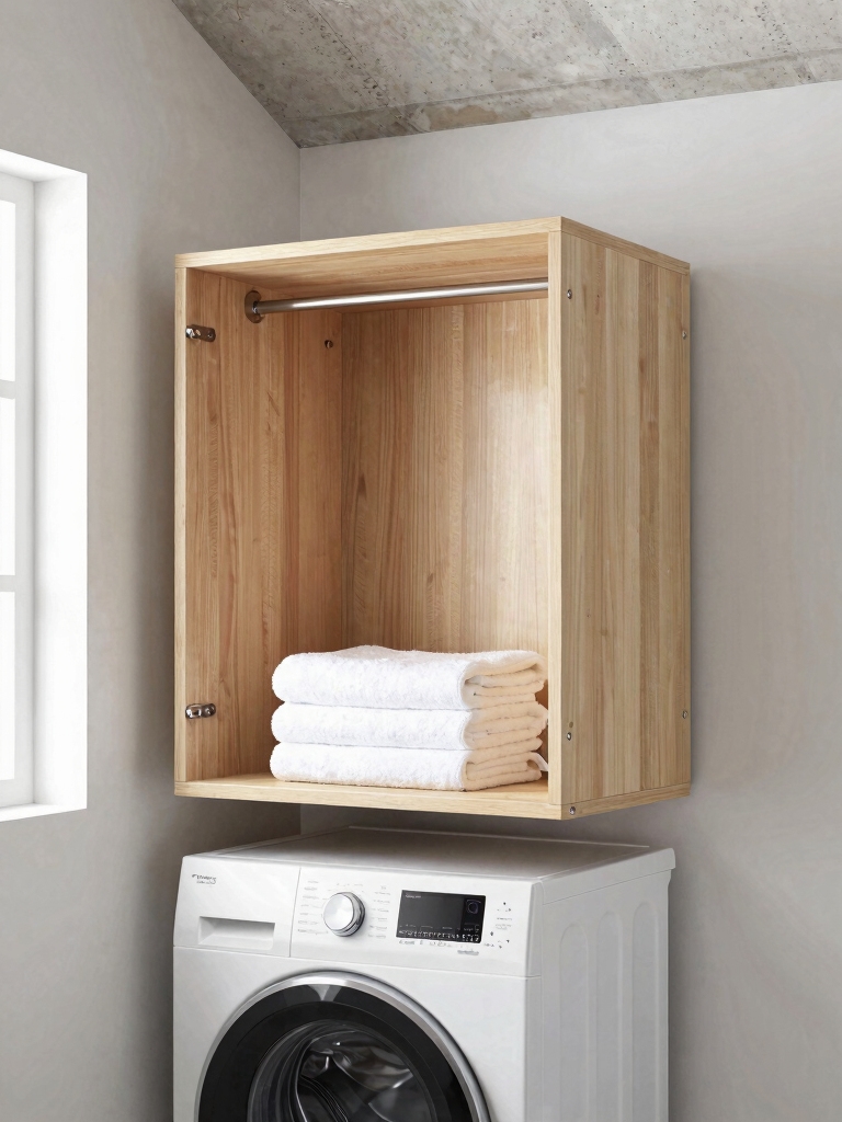 wall mounted folding laundry table