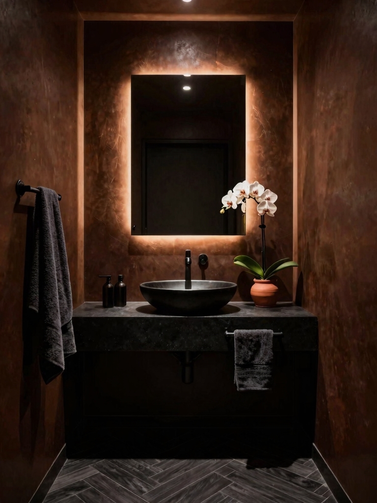 warm chocolate brown elegance