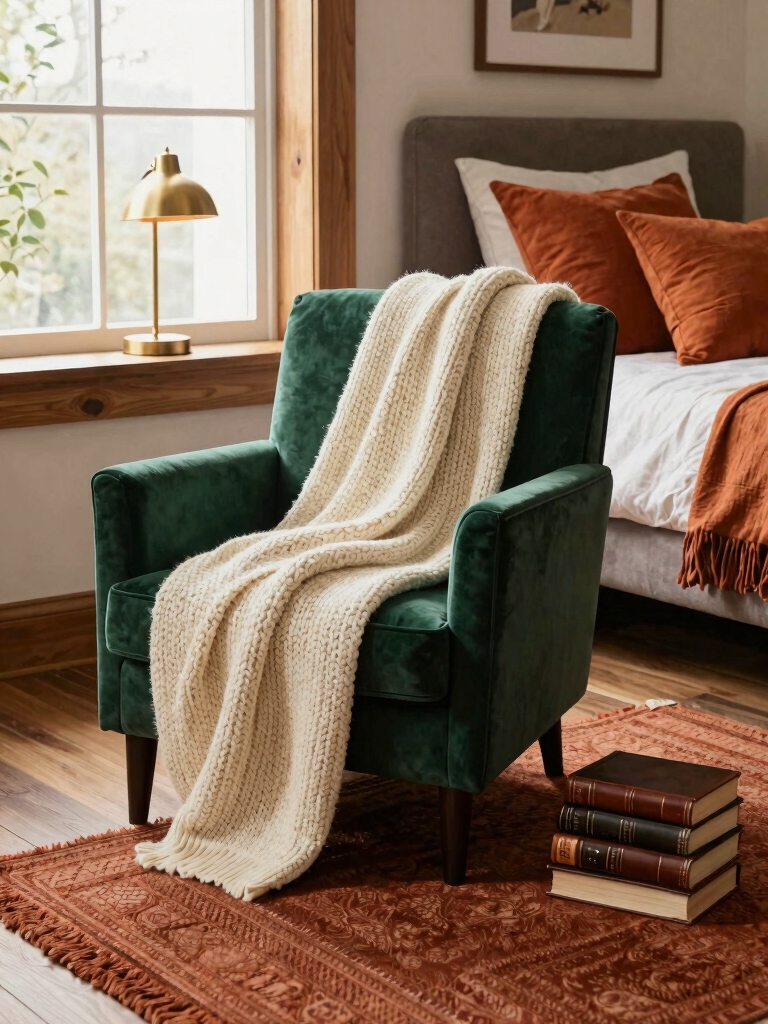 warm colors for cozy comfort