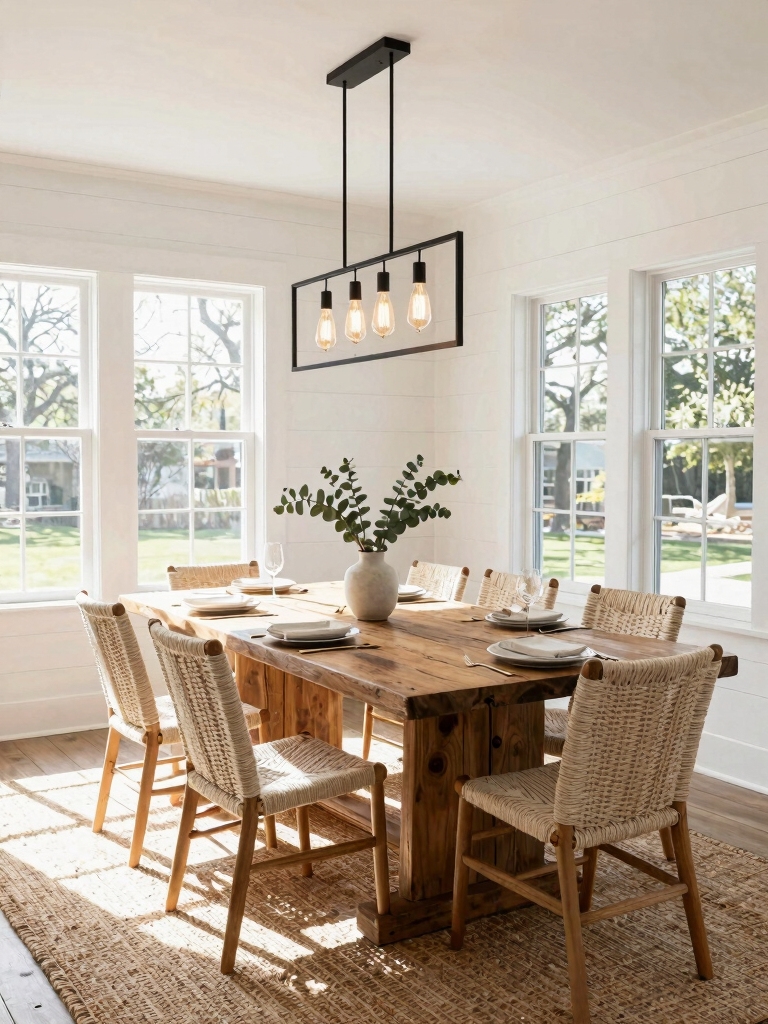 warm inviting dining ambiance