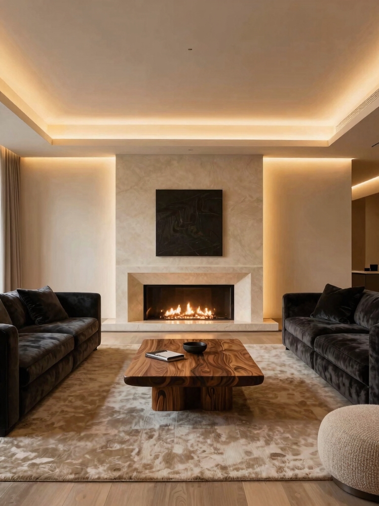 warm layered ambient lighting