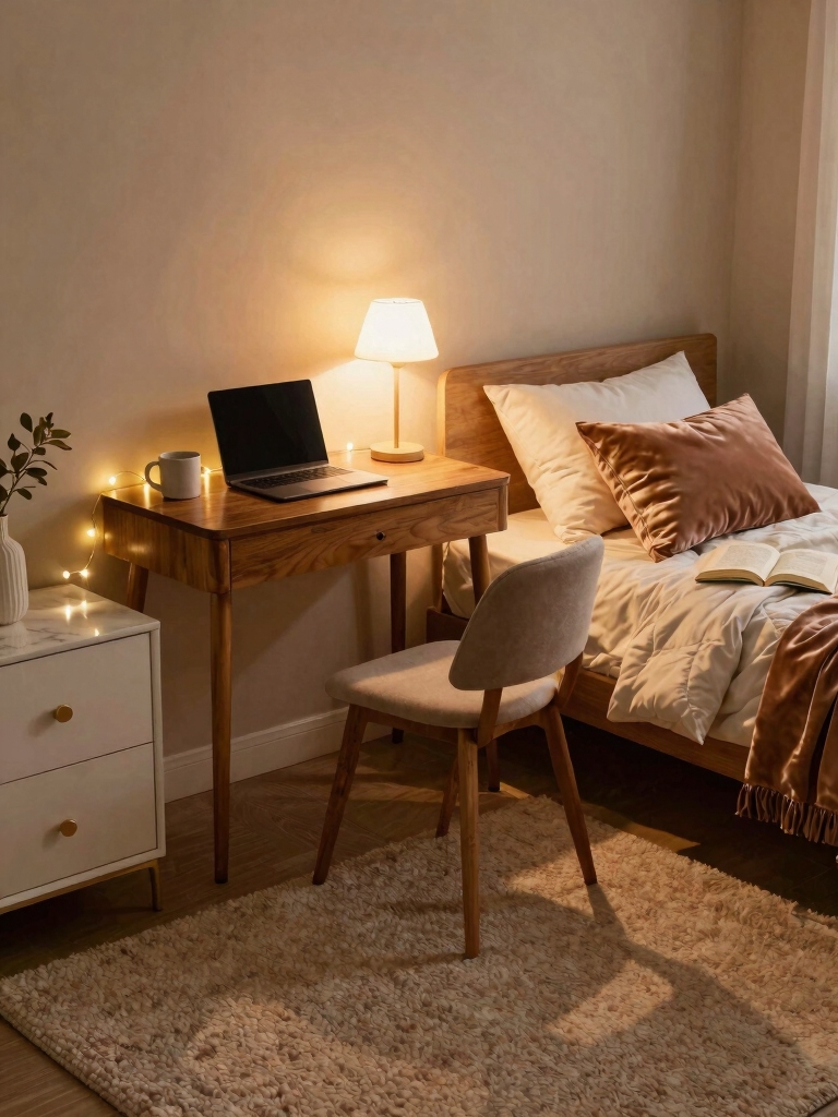 warm lighting creates coziness