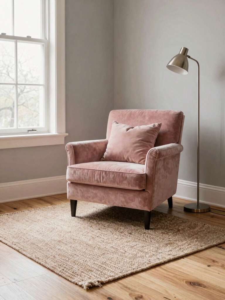 warm neutrals enhance pink