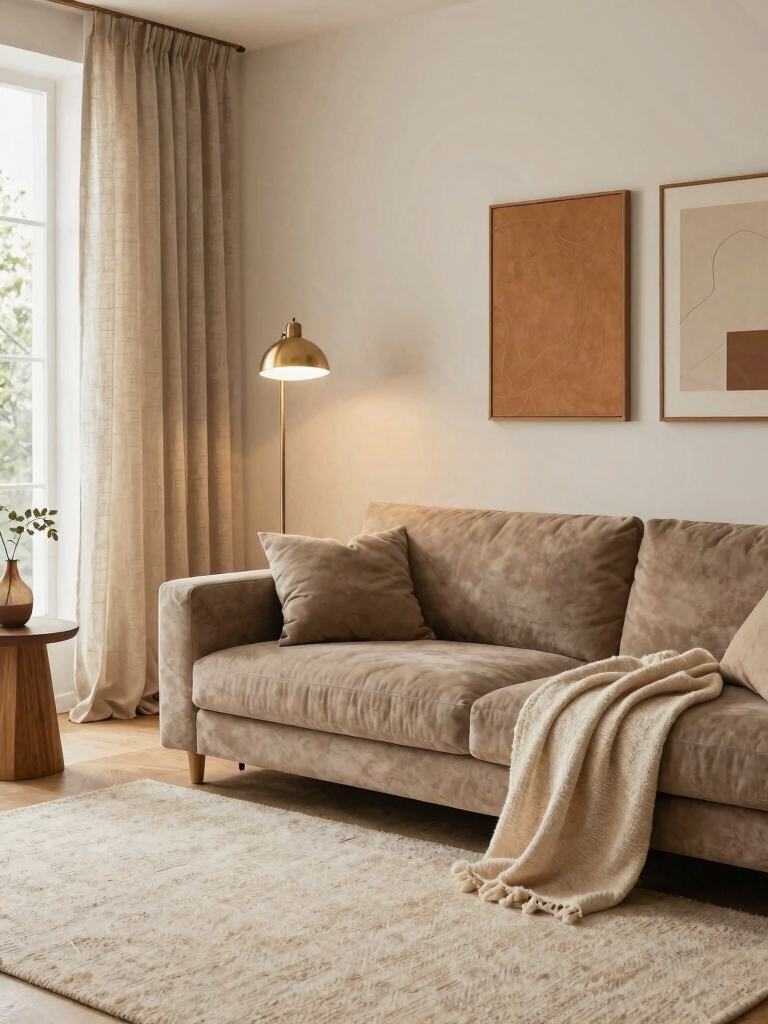 warm soft inviting palette