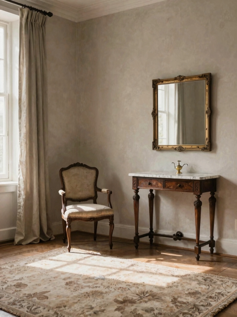 warm woods soft neutrals