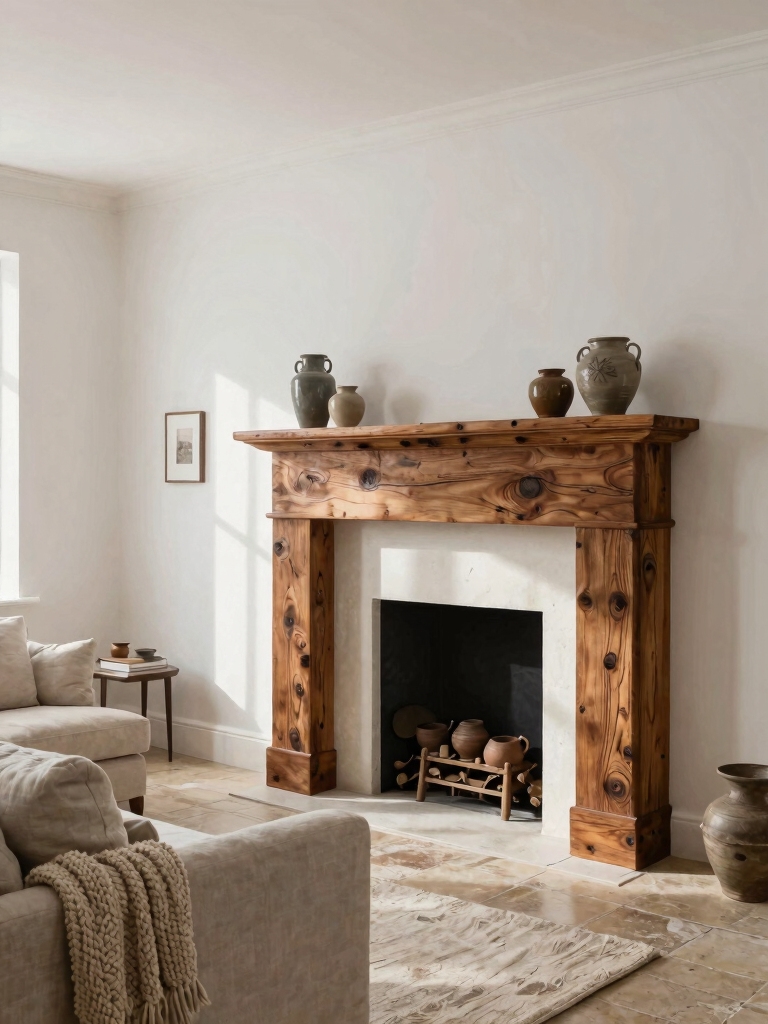 warmth of reclaimed wood