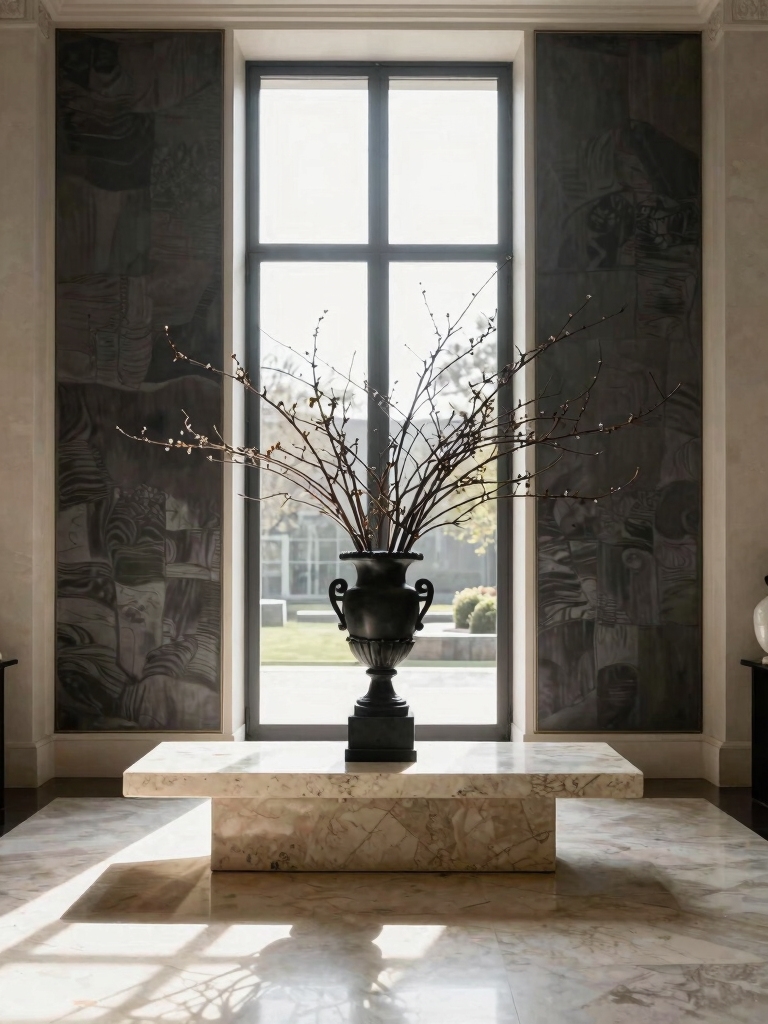 welcoming cozy entrance atmosphere